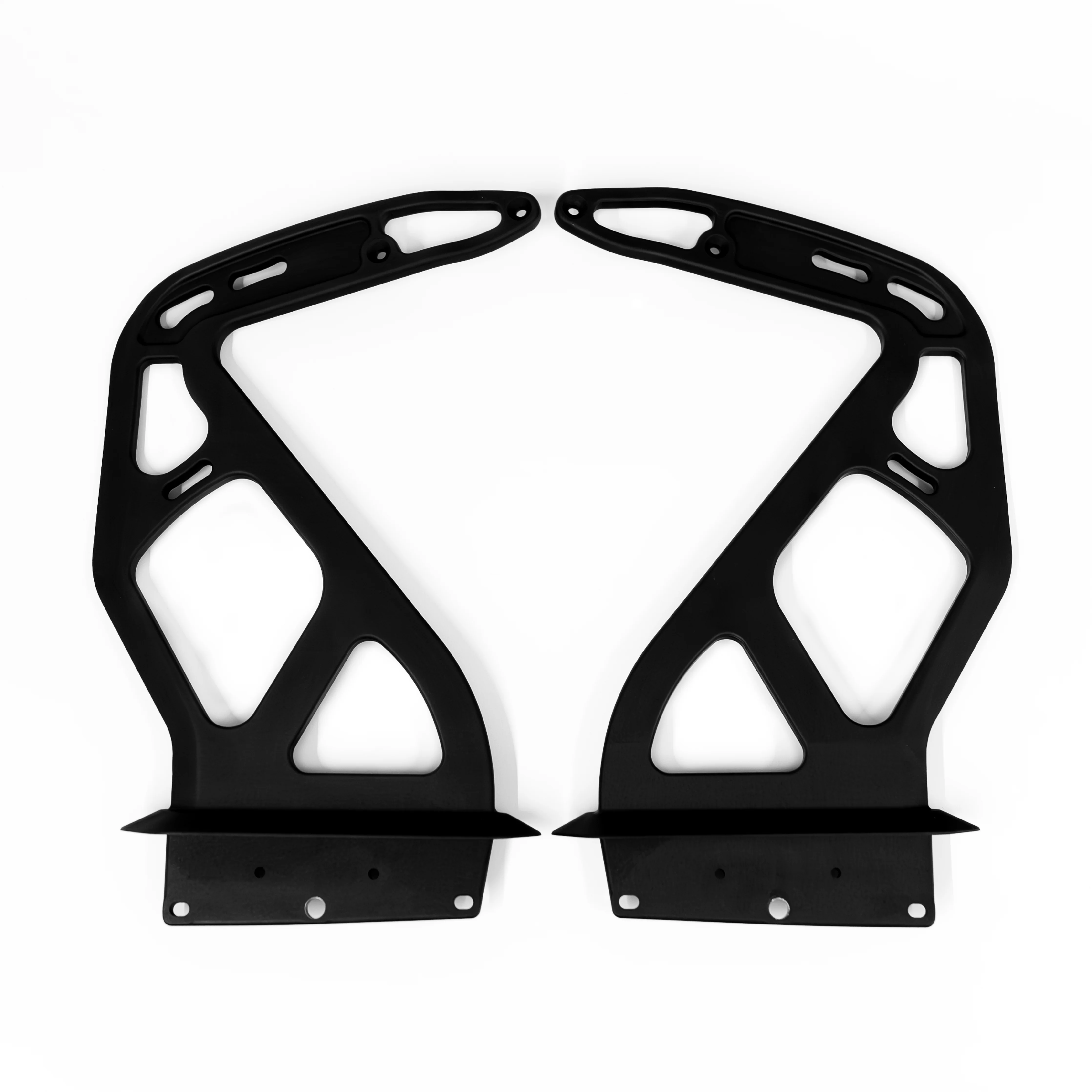 BILLET ALUMINIUM WING UPRIGHTS (BLACK) - Image 3