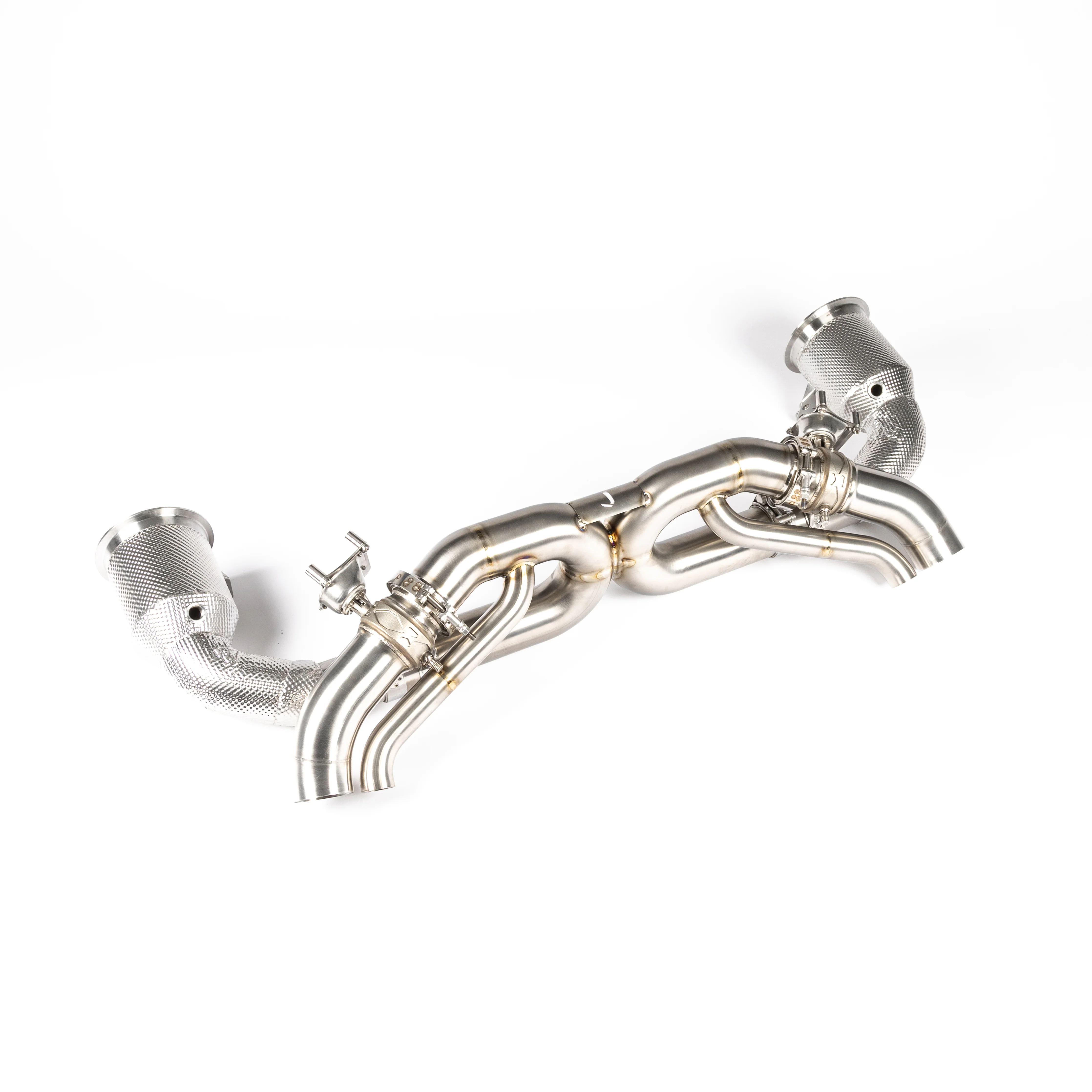 TITANIUM RACE PIPE (VALVED / HEAT SHIELDED RACE CATS) - Image 3