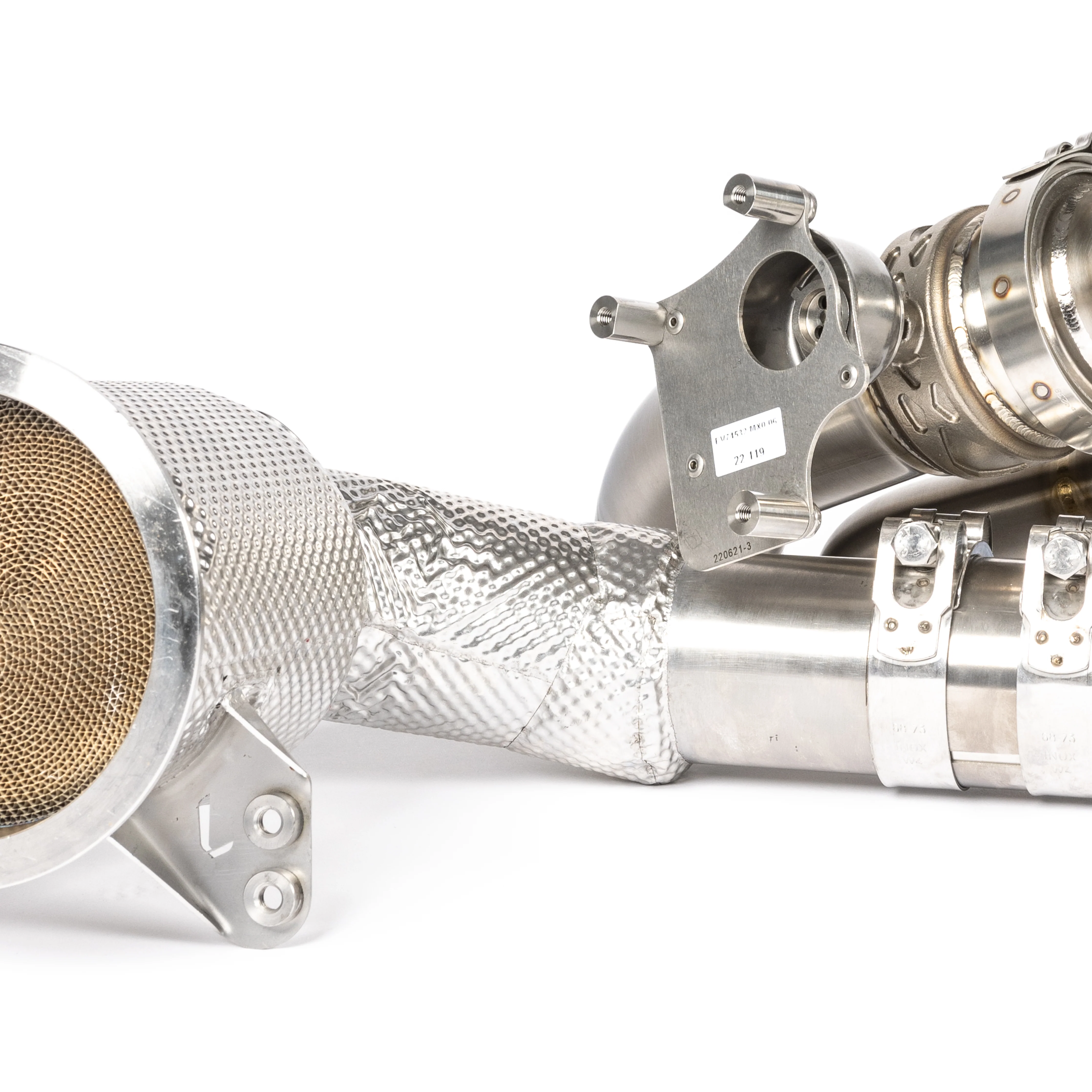 TITANIUM RACE PIPE (VALVED / HEAT SHIELDED RACE CATS) - Image 4
