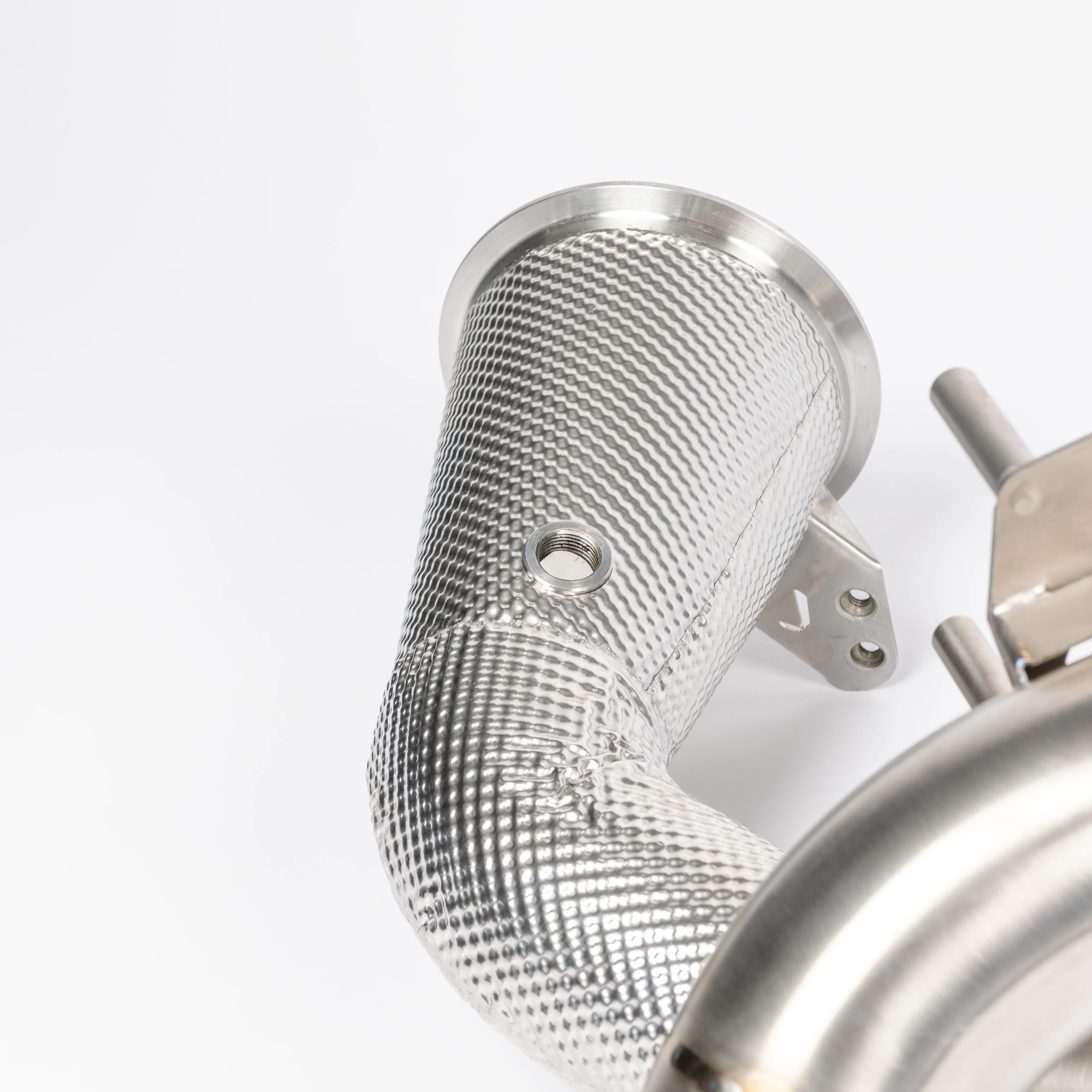 TITANIUM RACE PIPE (NON SILENCED / HEAT SHIELDED CAT DELETES) - Image 13