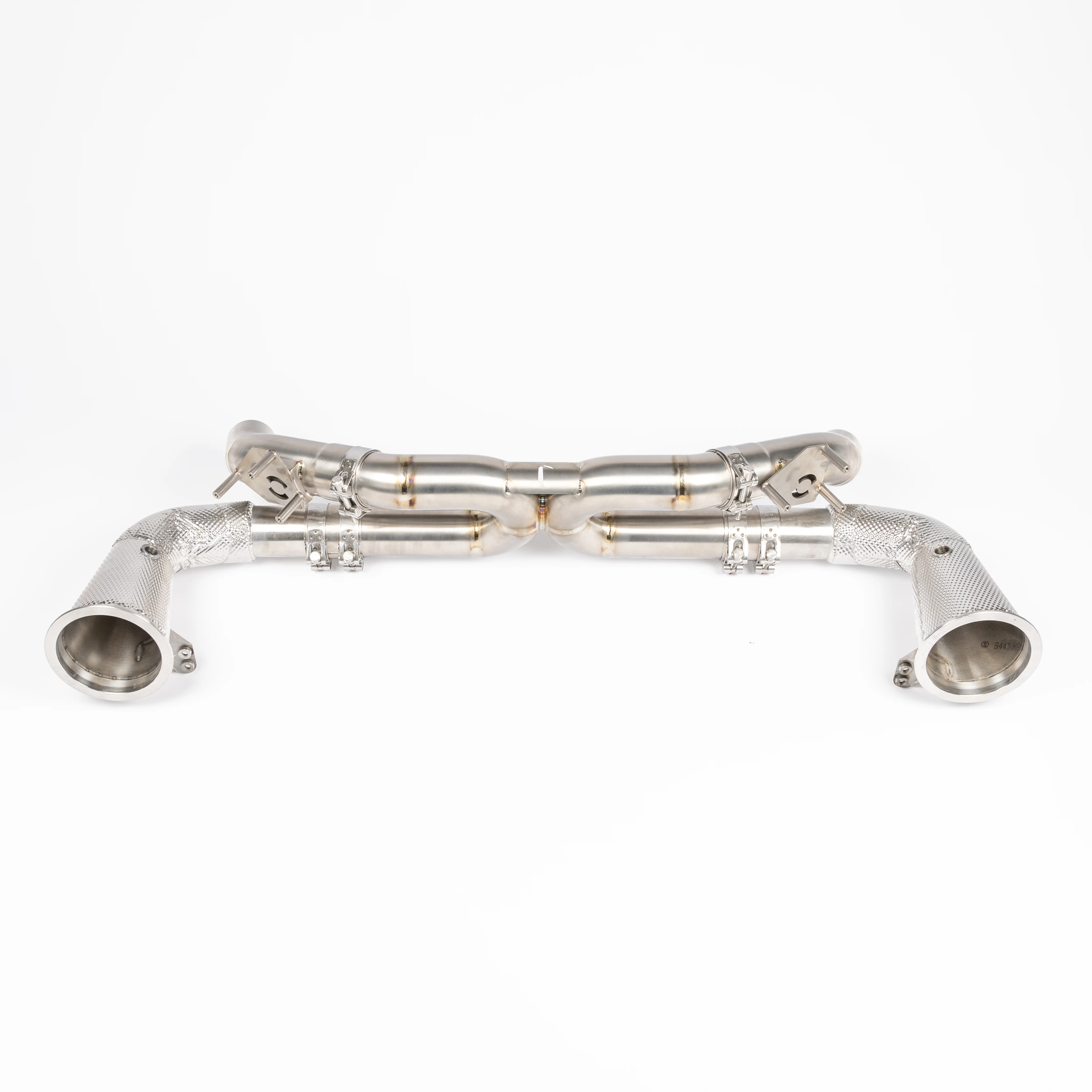 TITANIUM RACE PIPE (NON SILENCED / HEAT SHIELDED CAT DELETES) - Image 3