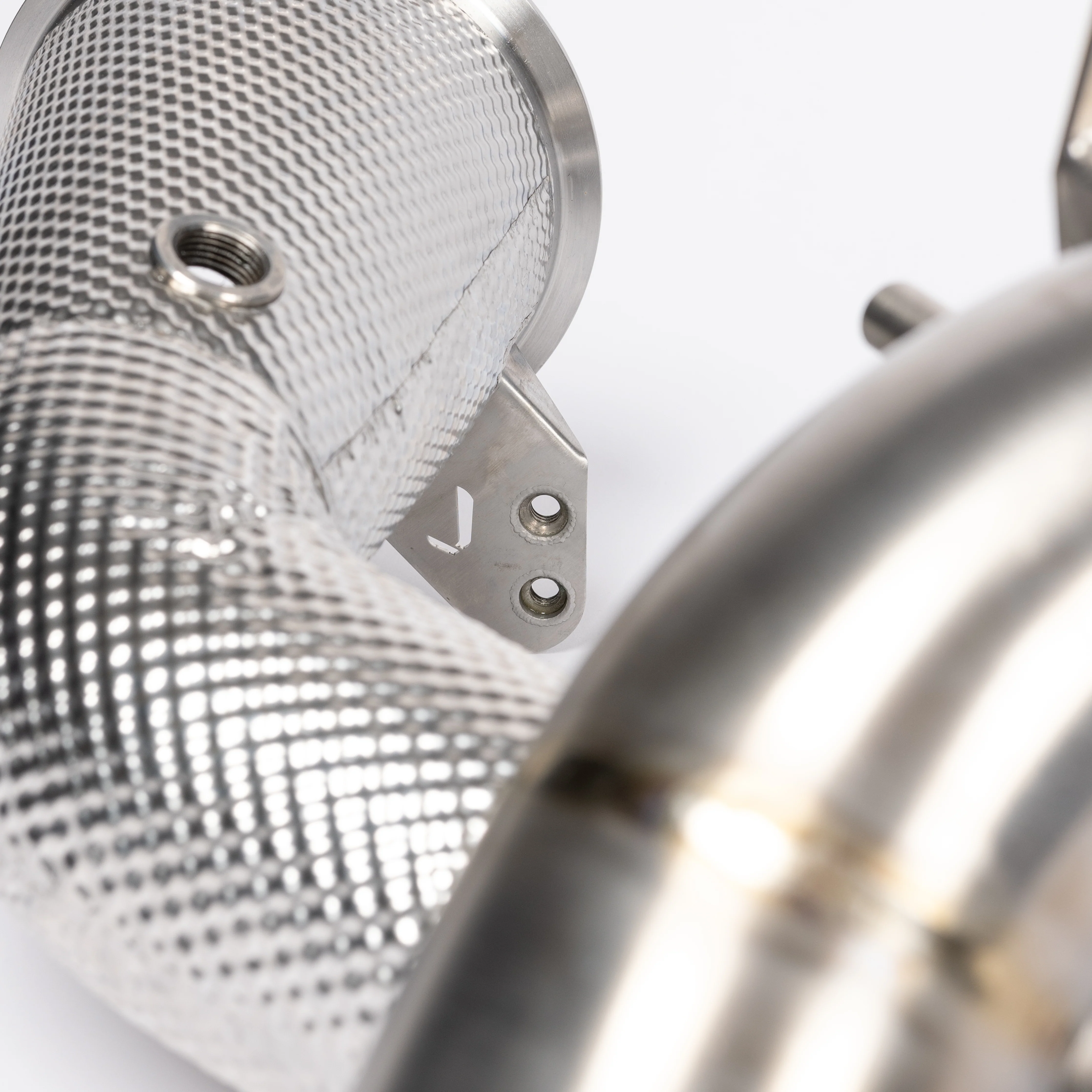 TITANIUM RACE PIPE (NON SILENCED / HEAT SHIELDED CAT DELETES) - Image 6