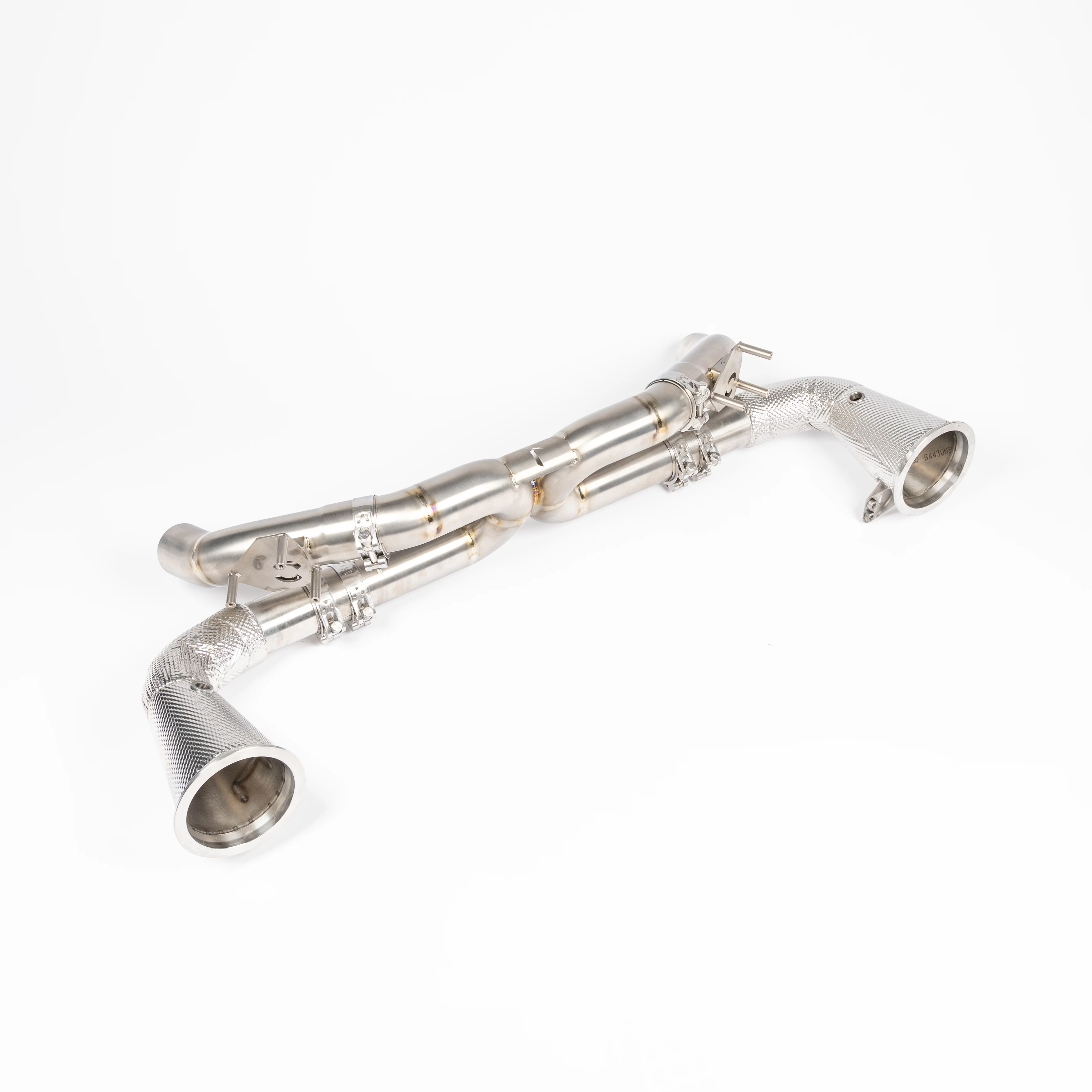 TITANIUM RACE PIPE (NON SILENCED / HEAT SHIELDED CAT DELETES) - Image 7