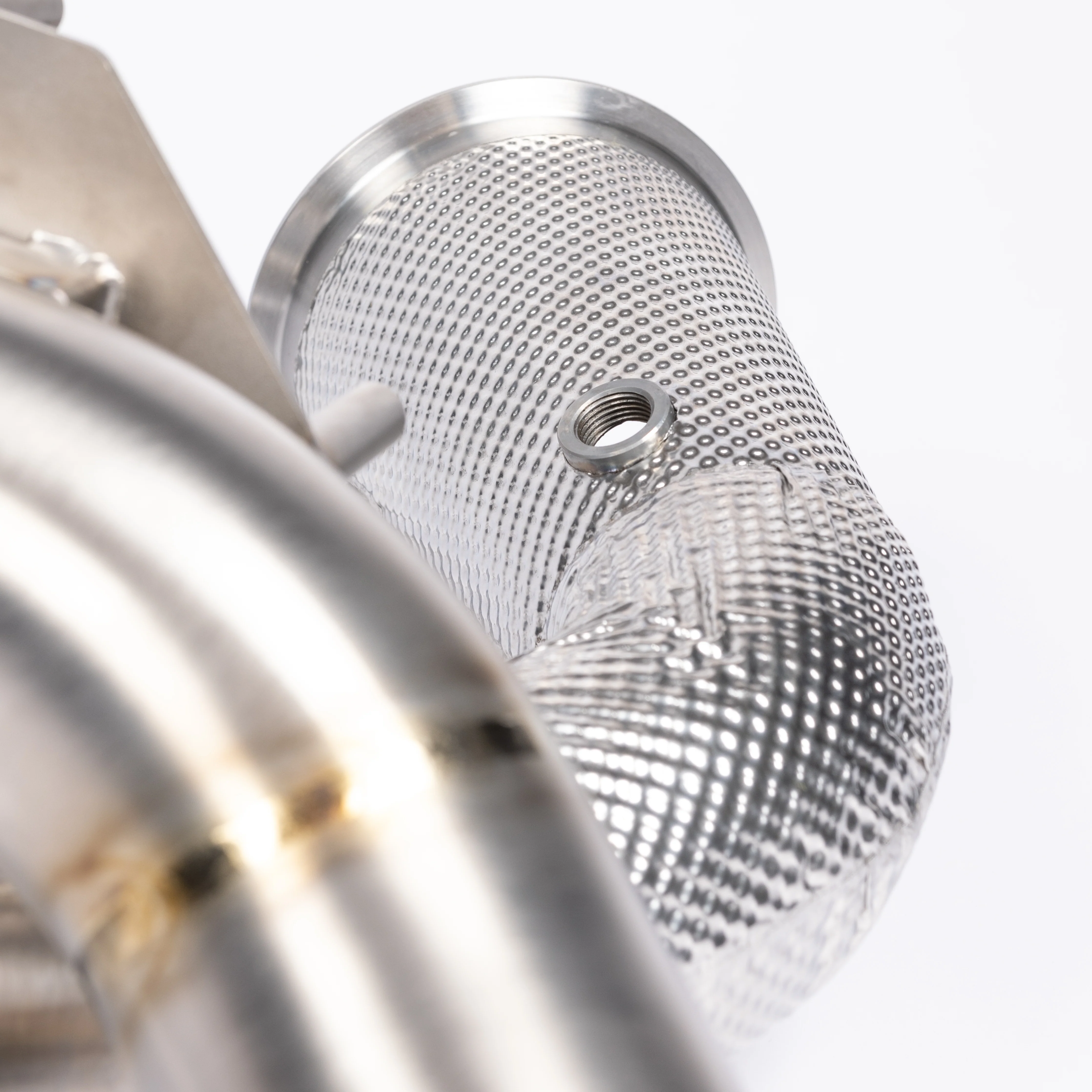 TITANIUM RACE PIPE (NON SILENCED / HEAT SHIELDED CAT DELETES) - Image 9
