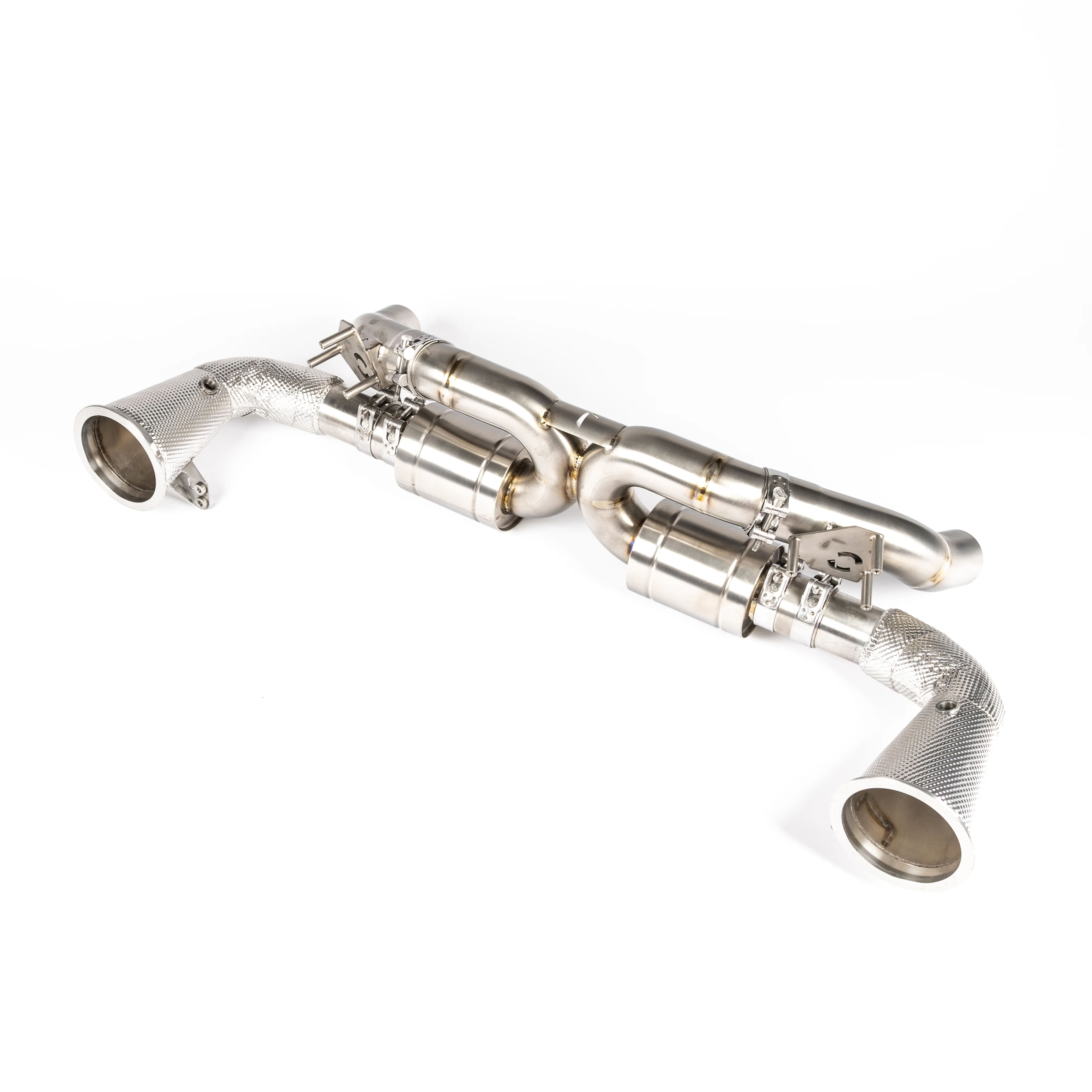 TITANIUM RACE PIPE (SILENCED / HEAT SHIELDED CAT DELETES) - Image 5