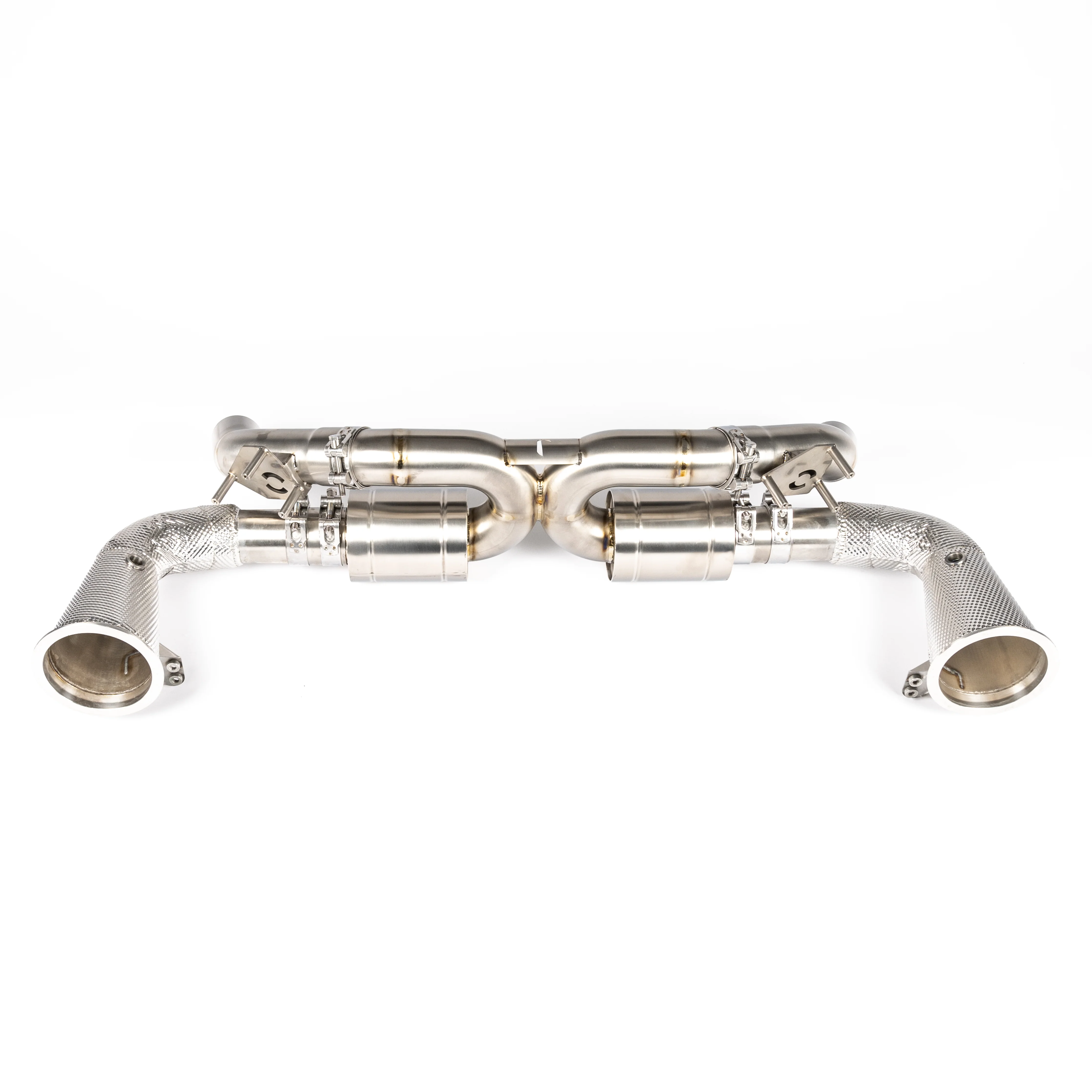 TITANIUM RACE PIPE (SILENCED / HEAT SHIELDED CAT DELETES) - Image 7
