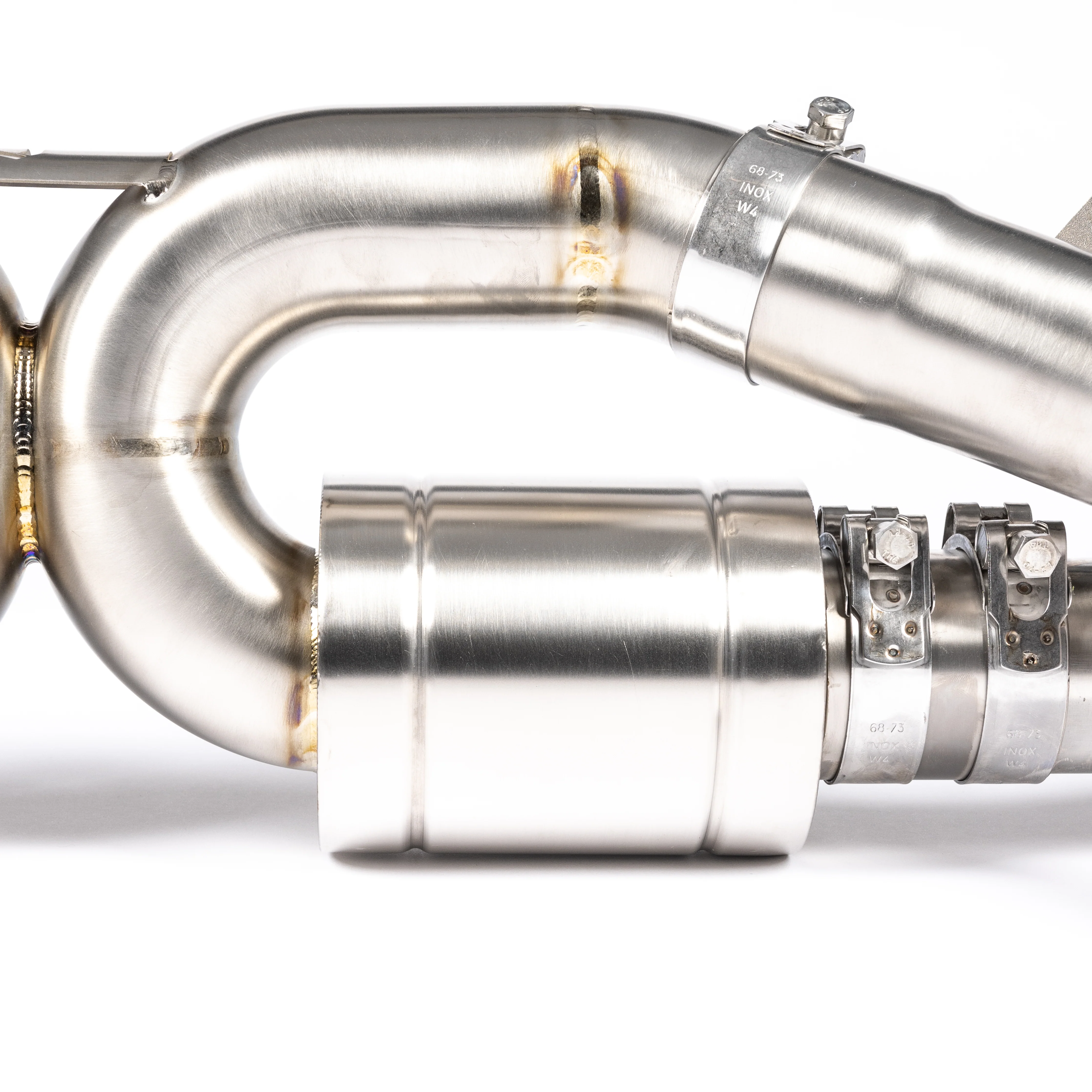 TITANIUM RACE PIPE (SILENCED / HEAT SHIELDED CAT DELETES) - Image 9