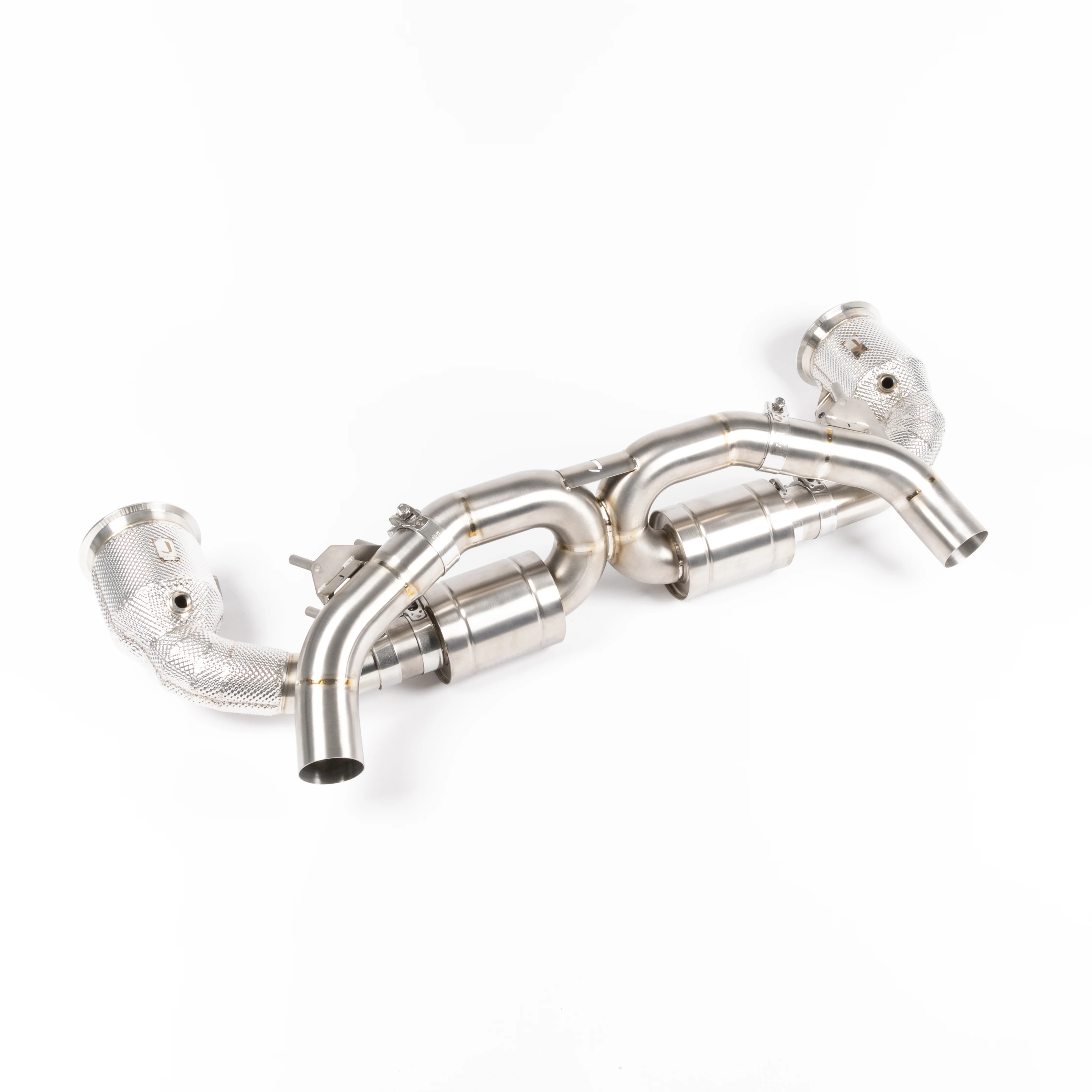 TITANIUM RACE PIPE (SILENCED / HEAT SHIELDED RACE CATS) - Image 3