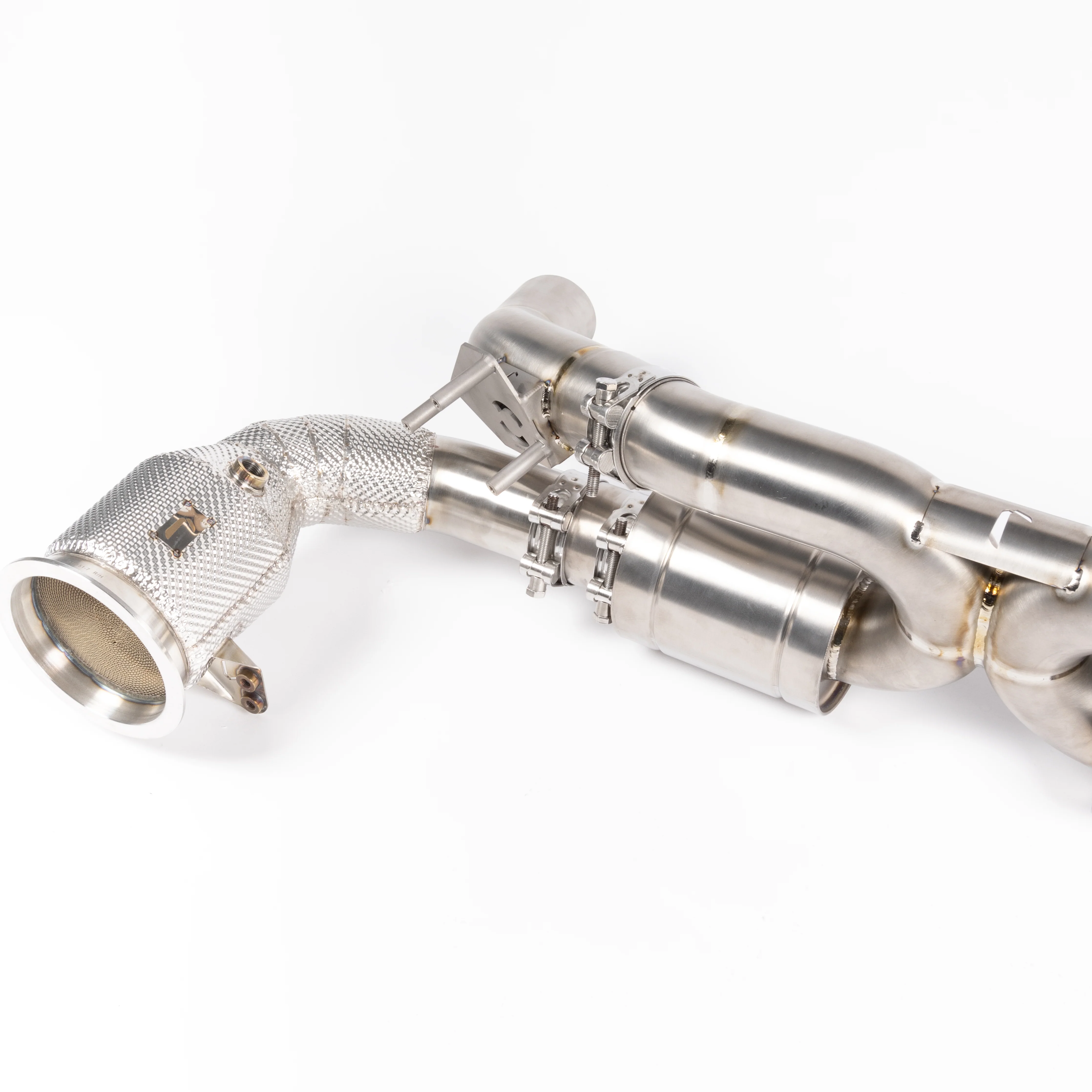 TITANIUM RACE PIPE (SILENCED / HEAT SHIELDED RACE CATS) - Image 9